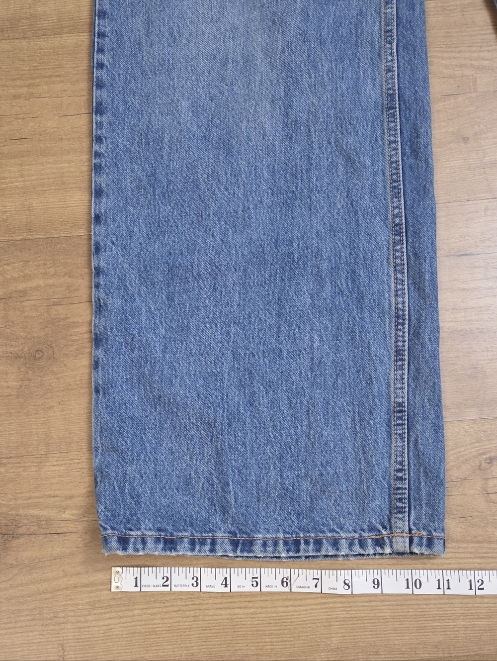 ZARA The Crossed Waist Wide Leg Jeans - Picture 16 of 16
